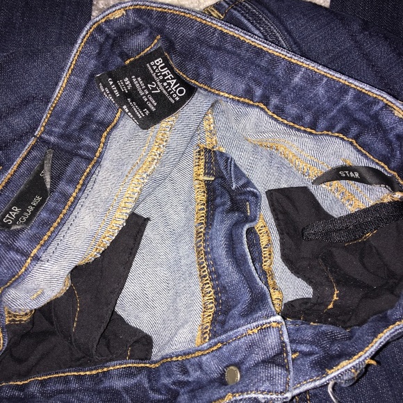 David Bitton Star Stretch Cigarette Jeans - Picture 2 of 5